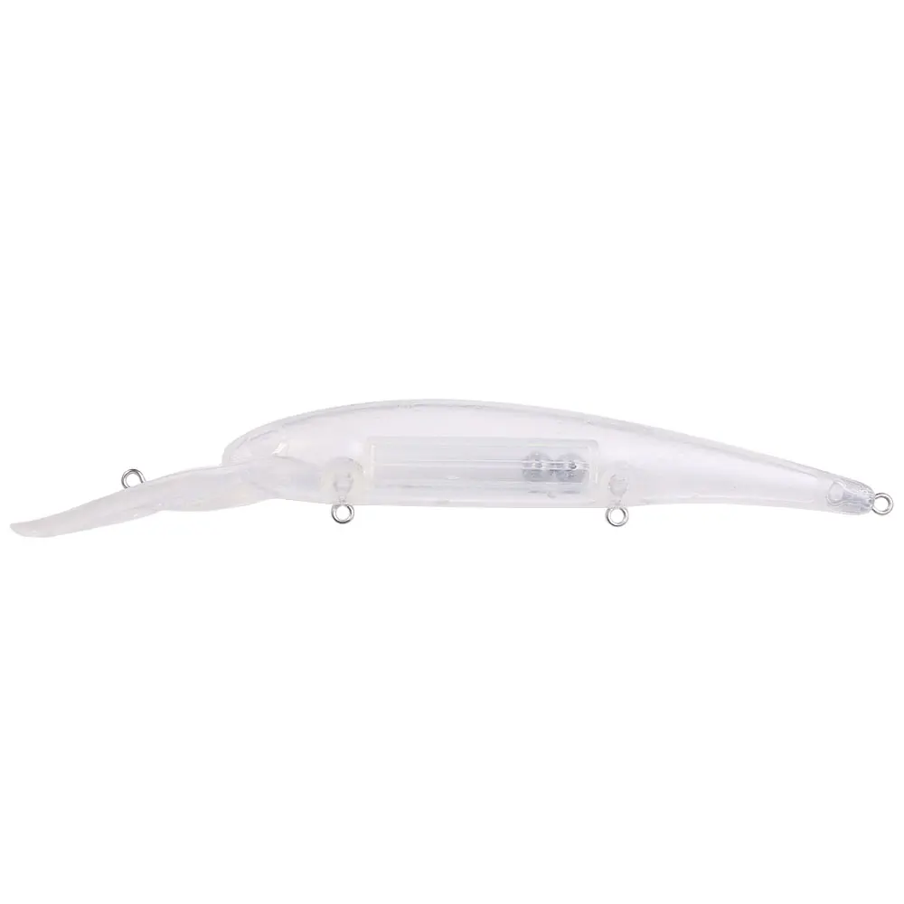 Jerkbait sin pintar 16 cm – Señuelo duro transparente para aerógrafo - imagen 4