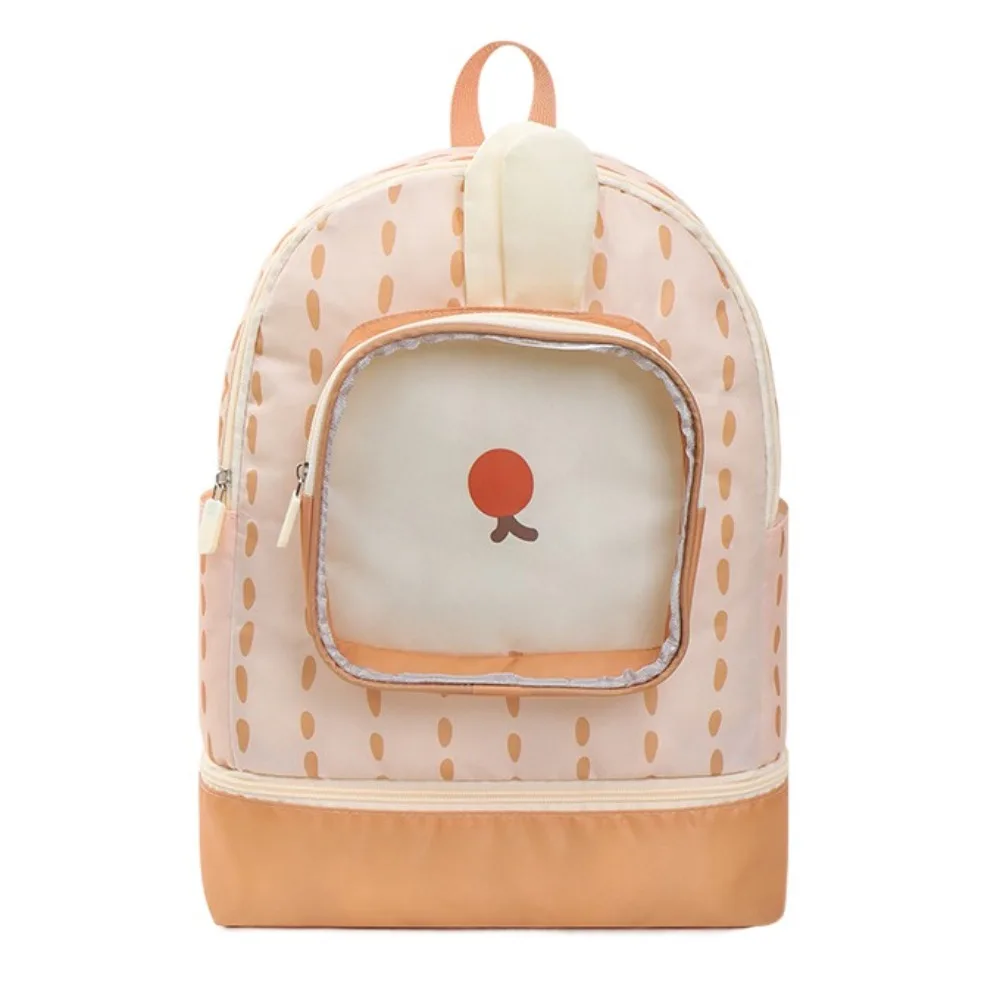 Bolsa de natación para niños con separación en seco y húmedo, compartimento para zapatos, bolsa de almacenamiento para traje de baño con patrón de animales, forma bonita