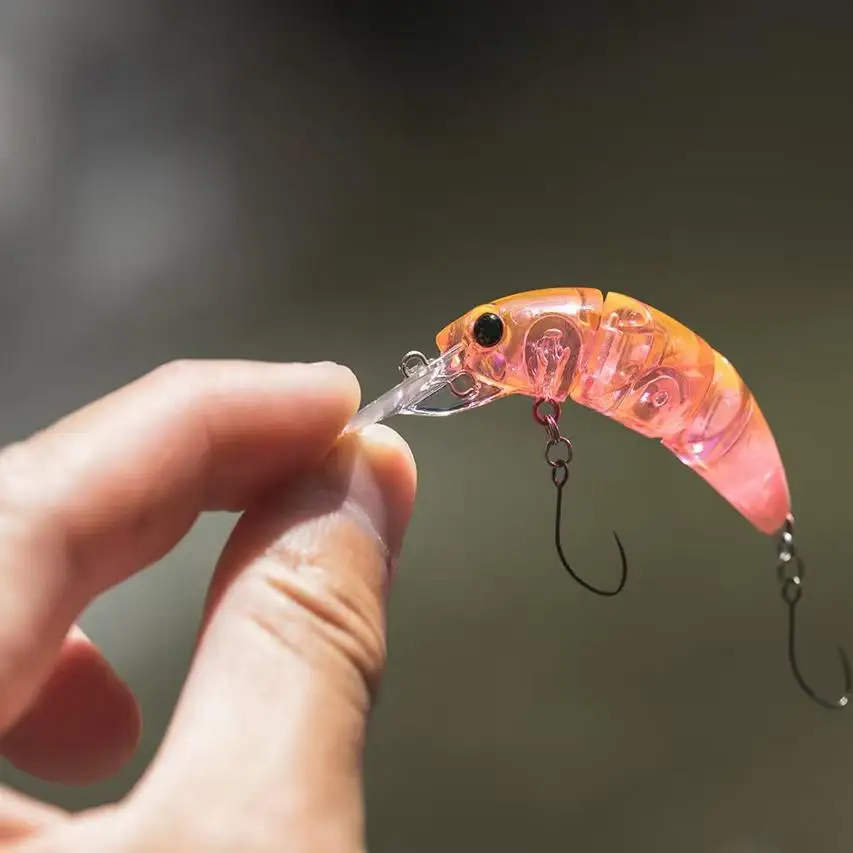 Cebo duro Knobby de trucha japonesa F45, manguera flotante de 3,4g, pesca en tierra, trucha Minorua - imagen 2