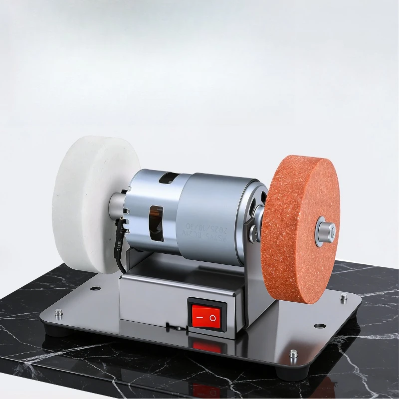 Amoladora eléctrica mini para pulido fino y grueso – doble motor - imagen 5