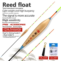 Flotador sensible Crucian con soporte – Boya para pesca en río y lago