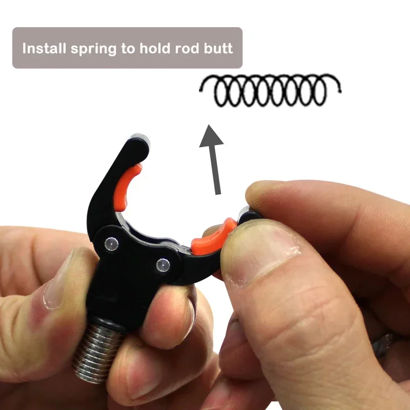 Cabezal de descanso para caña de pescar de carpa, palos para banco de pesca, barra de zumbido, accesorios de pesca, equipo de aparejos - imagen 4