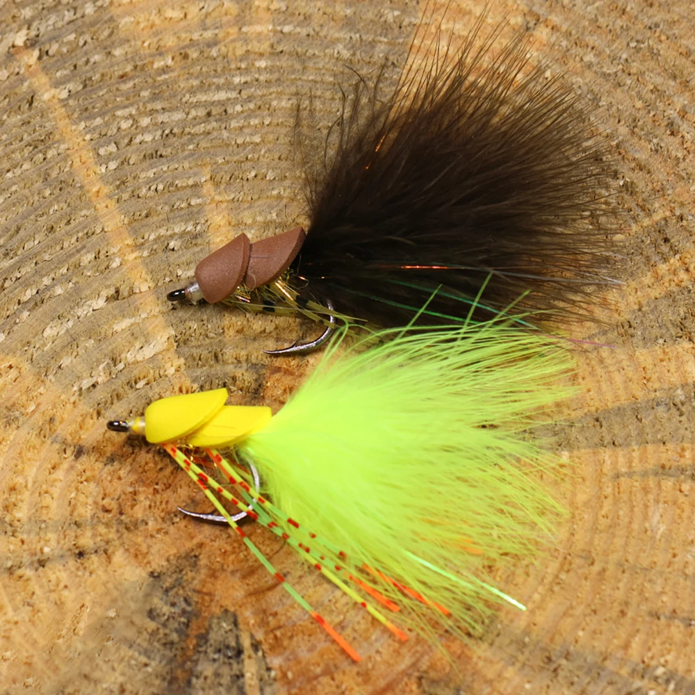Wifreo Streamer Foam Head Marabou – Trucha y lucio - imagen 4