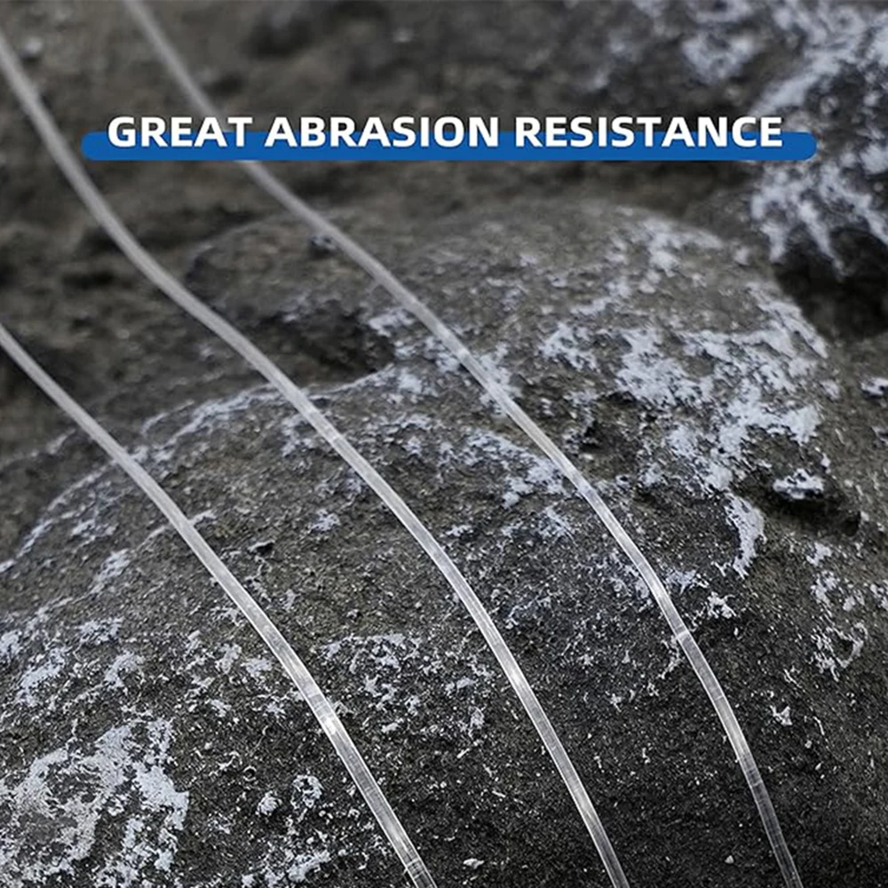 Línea de pesca de 3000m, proceso de tratamiento de revestimiento de fluorocarbono de 3LB-35LB, línea de nailon de superficie de carbono para pesca en agua dulce y salada - imagen 4