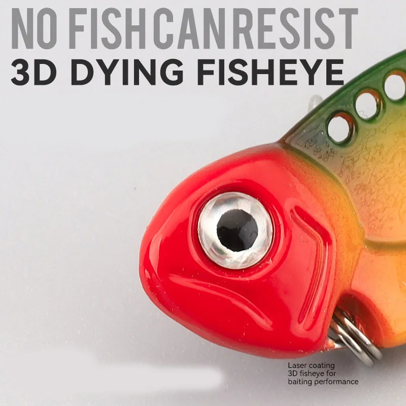 Mar Yolo 7 gramos 10 gramos 14 gramos cebo duro VIP remoto cebo triple gancho cebo falso ojo de pez 3D inmersión cebo artificial vibrante - imagen 5