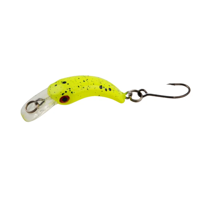 1 Uds señuelo de pesca Mini Crankbait trucha Minnow 4cm 1,4g 5cm 2,6g Wobbler de agua dulce Minnow manivela cebo duro Artificial aparejos de Lucio - imagen 5