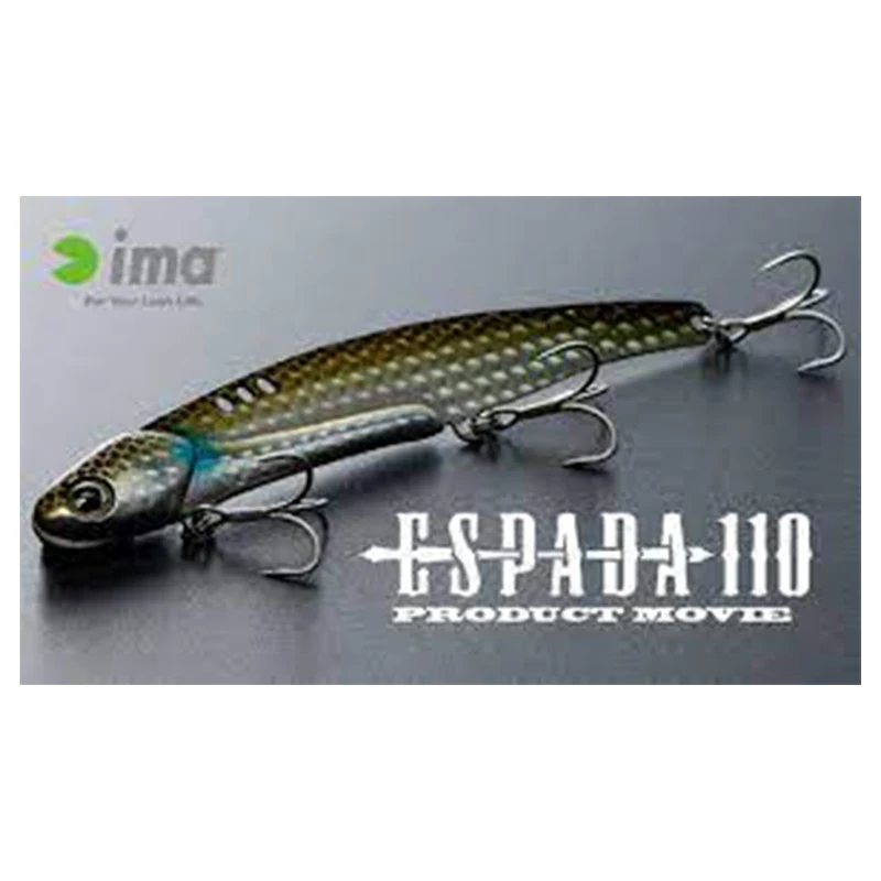 IMA-señuelo Ima ESPADA importado de Japón, cebo falso de 110/33g, placa de hierro, perca vibratoria, aparejo de pez mandarín. - imagen 4