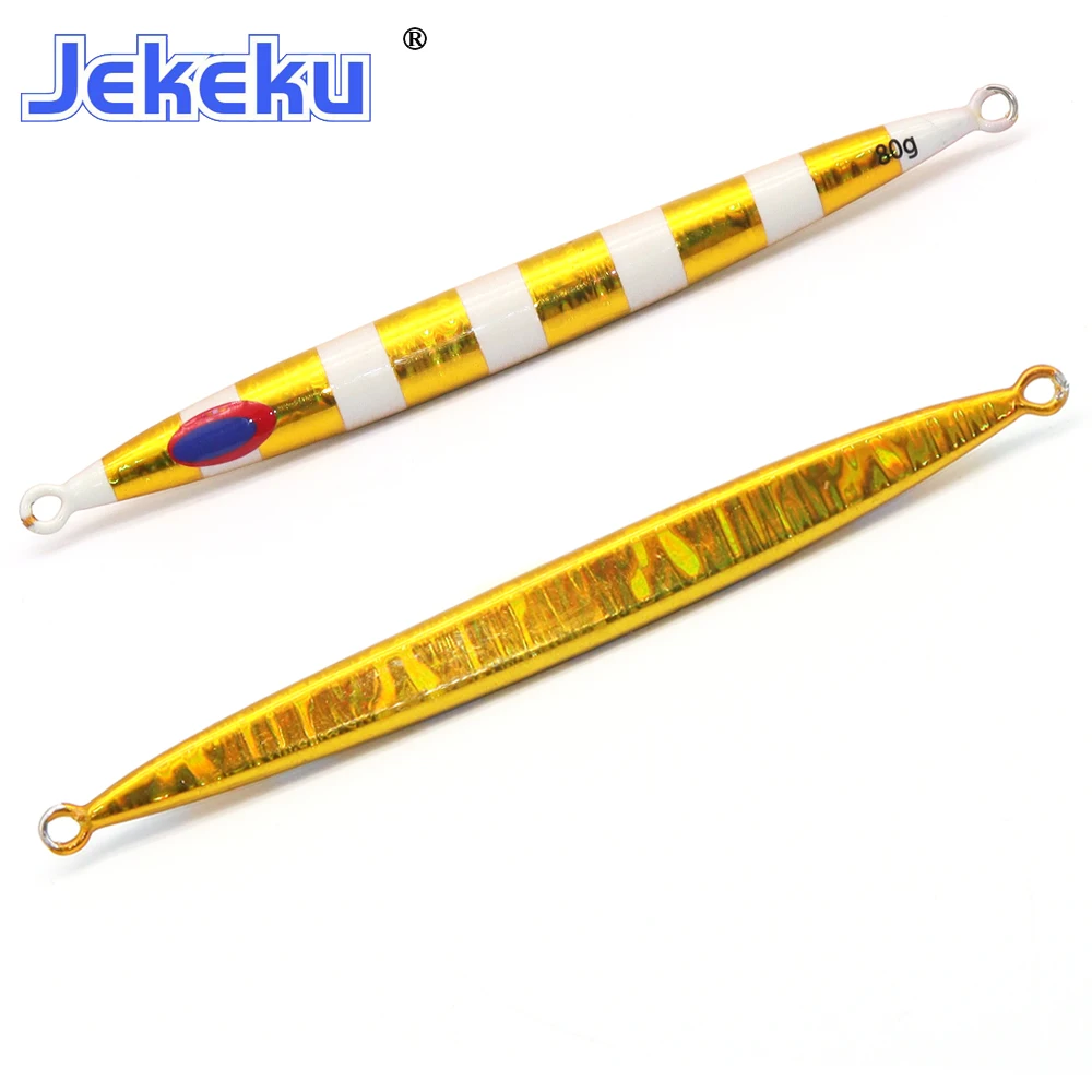JEKEKU señuelo de calamar Wobbler de metal para pesca en océano