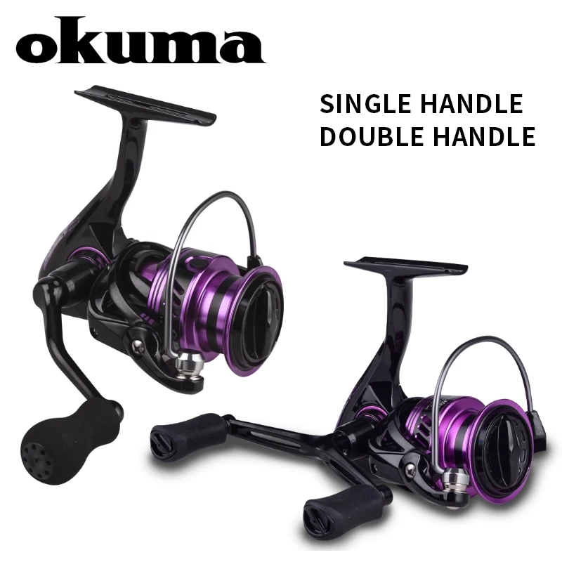 Okuma-carrete de pesca giratorio CRAZY MARC, 7 + 1BB, 8,5 KG, potencia máxima suavidad, cuerpo de grafito resistente a la corrosión - imagen 4
