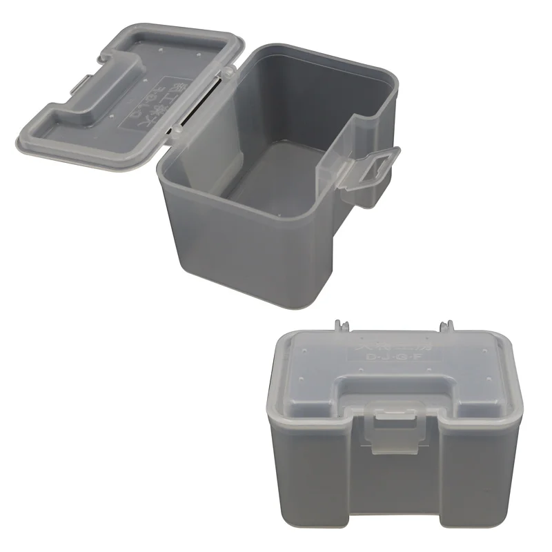 ZYZ-caja de almacenamiento de cebo vivo, señuelo de pesca transparente, versos de tierra, Estuches de almacenamiento de gusanos rojos, caja Livebait portátil, accesorios de pesca - imagen 2