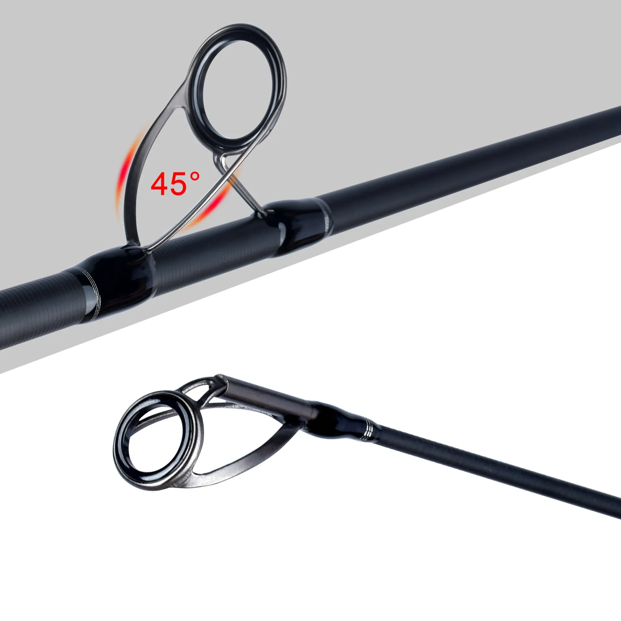 Barra de pesca BIUTIFU BIGFISH Carp Surfcasting Rock 3,0/3,6/3,9/4,2/4,5 m T800Carbon 3,5 LB Shore Casting 40-200g - imagen 4