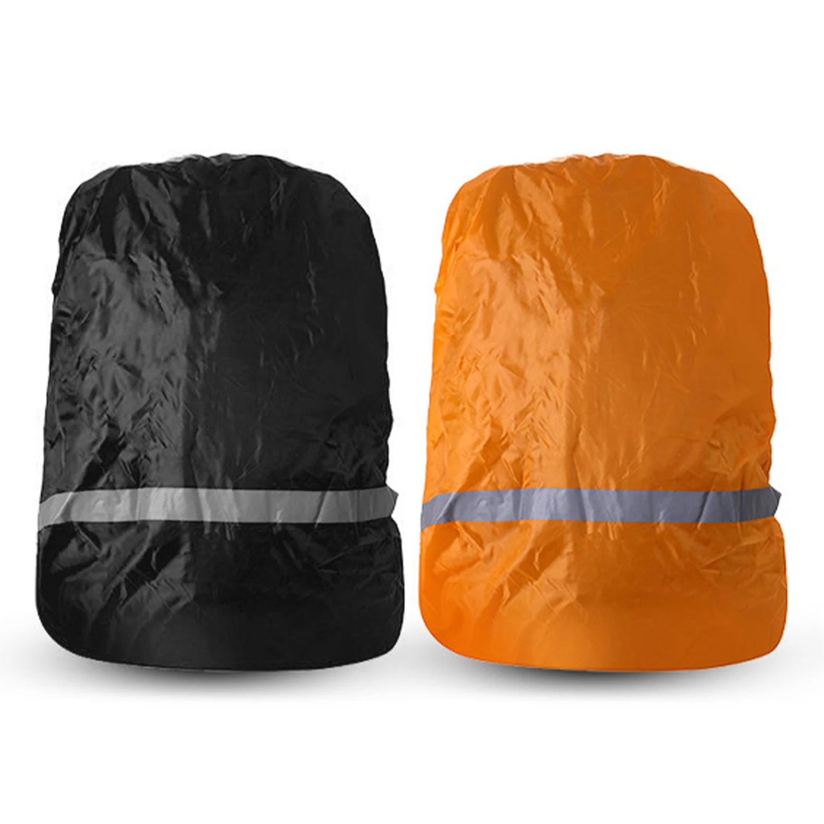 Funda impermeable para mochila, cubierta para lluvia para mochila con tira reflectante para senderismo y acampada