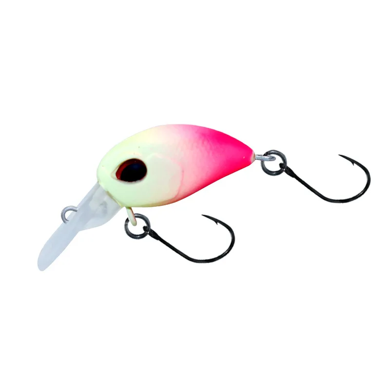 Swolfy, 1 unidad, 40mm, 2,1g, aparejos de pesca ligeros totalmente profundos, Crankbait, señuelo de pesca hundido, trucha, carpa, señuelo falso, equipo de pesca - imagen 2