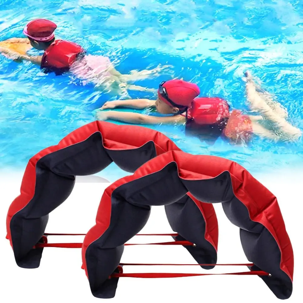 Cinturón flotador hinchable reforzado ajustable para entrenamiento de natación - imagen 5