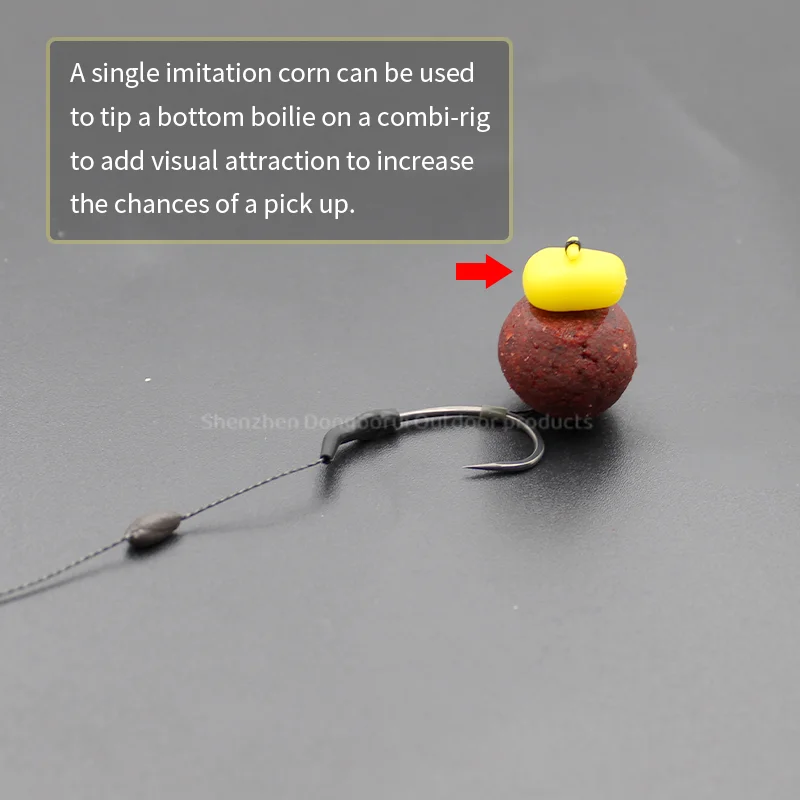 Boilies Pop Corn emergentes para carpa – Maíz hundimiento lento - imagen 5