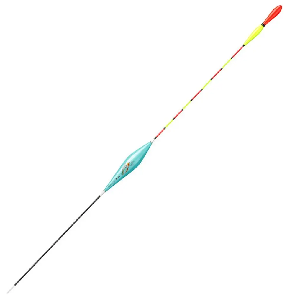 Señuelo de pesca rocosa con indicador, flotador deslizante, tubo de deriva, flotadores de cola triangular, flotadores de pesca sensibles llamativos