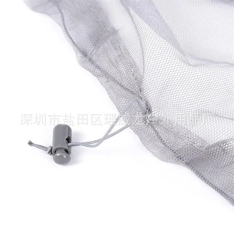 Gorro de pesca al aire libre, malla para la cabeza, Protector facial, antimosquitos, sombrero de pesca, sombreros de Camping, gorra de pesca - imagen 4