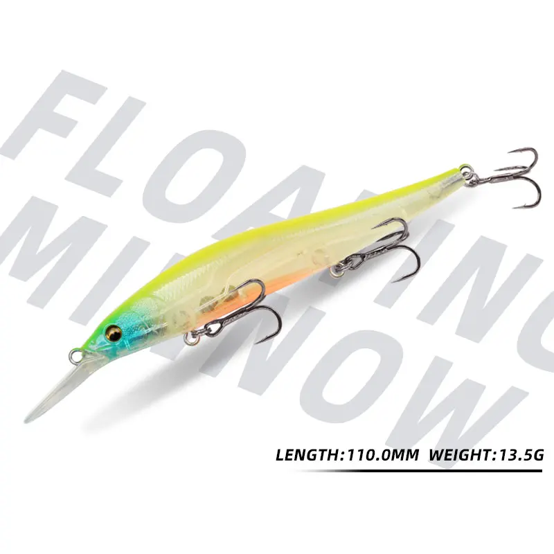 Magic Works Señuelos Flotantes Lubina Negra – Wobbler Jerkbait - imagen 2