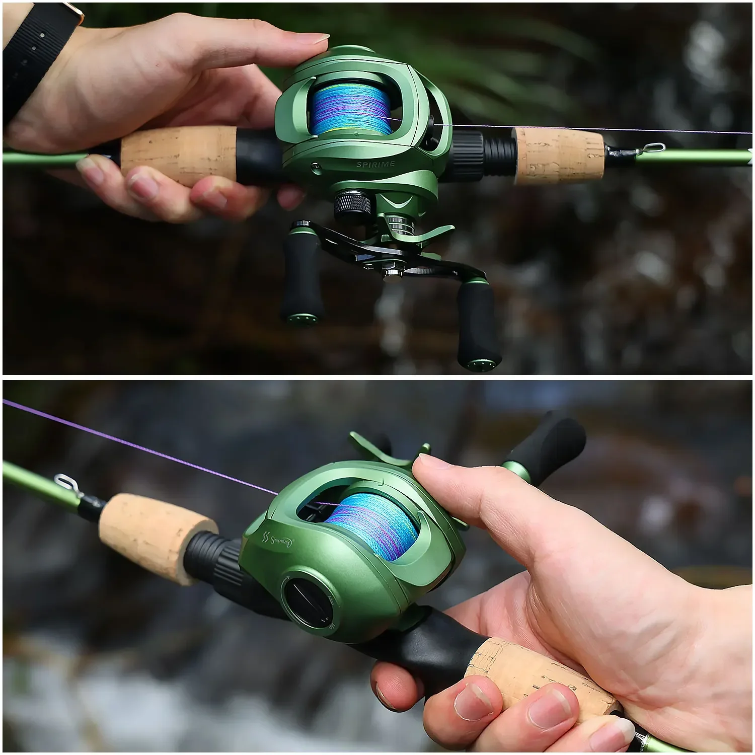 Sougayilang-carrete de fundición de 8Kg, arrastre máximo 8,1: 1, relación de engranaje de alta velocidad, carrete de pesca súper suave para carpa, aparejos de pesca de lubina - imagen 5