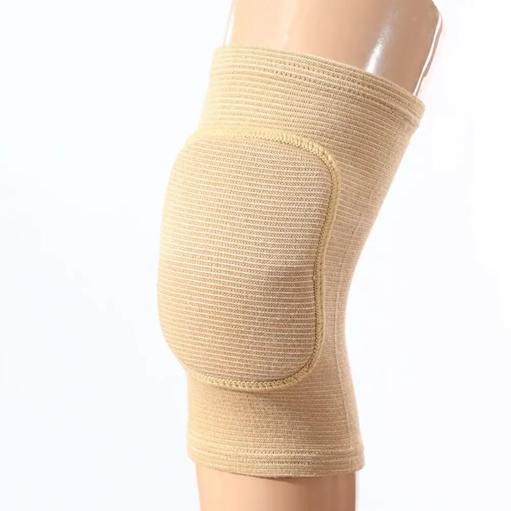 Rodilleras deportivas protectoras de nailon de punto, rodillera antideslizante transpirable, Protector de manga, rodillera deportiva de nailon suave - imagen 3