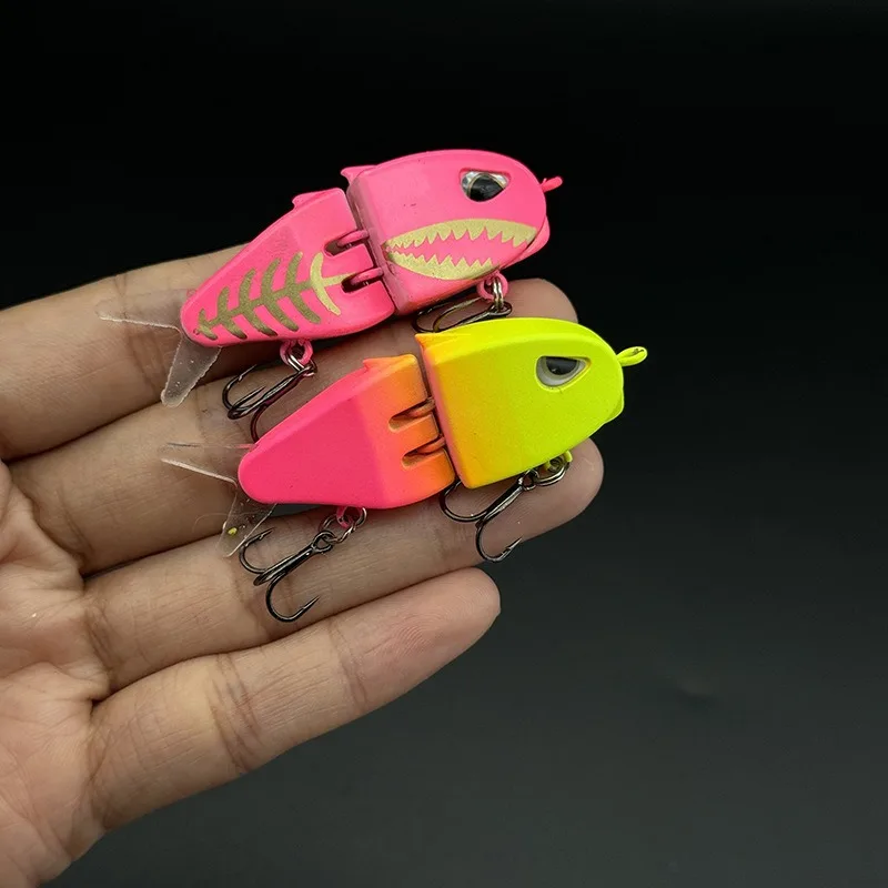 Swimbait Multiarticulado MM60 – Señuelo de 2 Segmentos para Lubina - imagen 3