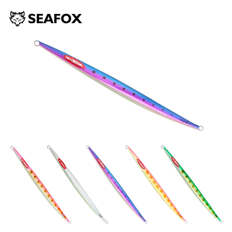 SEAFOX Jig metálico hundimiento rápido – Pesca en aguas profundas