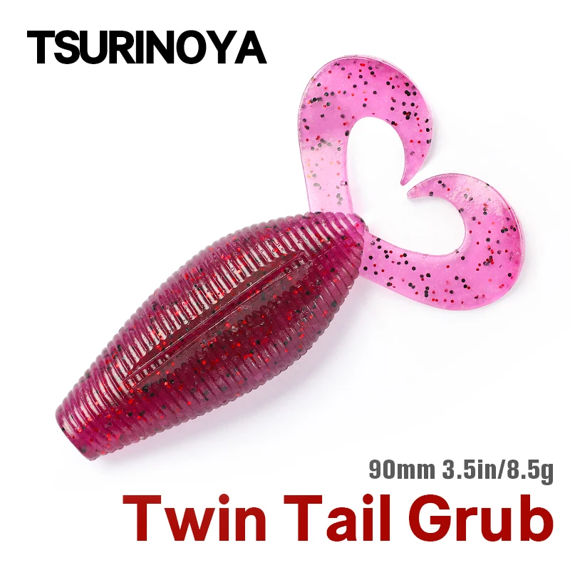 Señuelo Tsurinoya twin silicone para Lucio 90mm - imagen 3