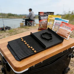 Tabla Preparación Cebos Carpa Ergonómica Portátil con Moldeador
