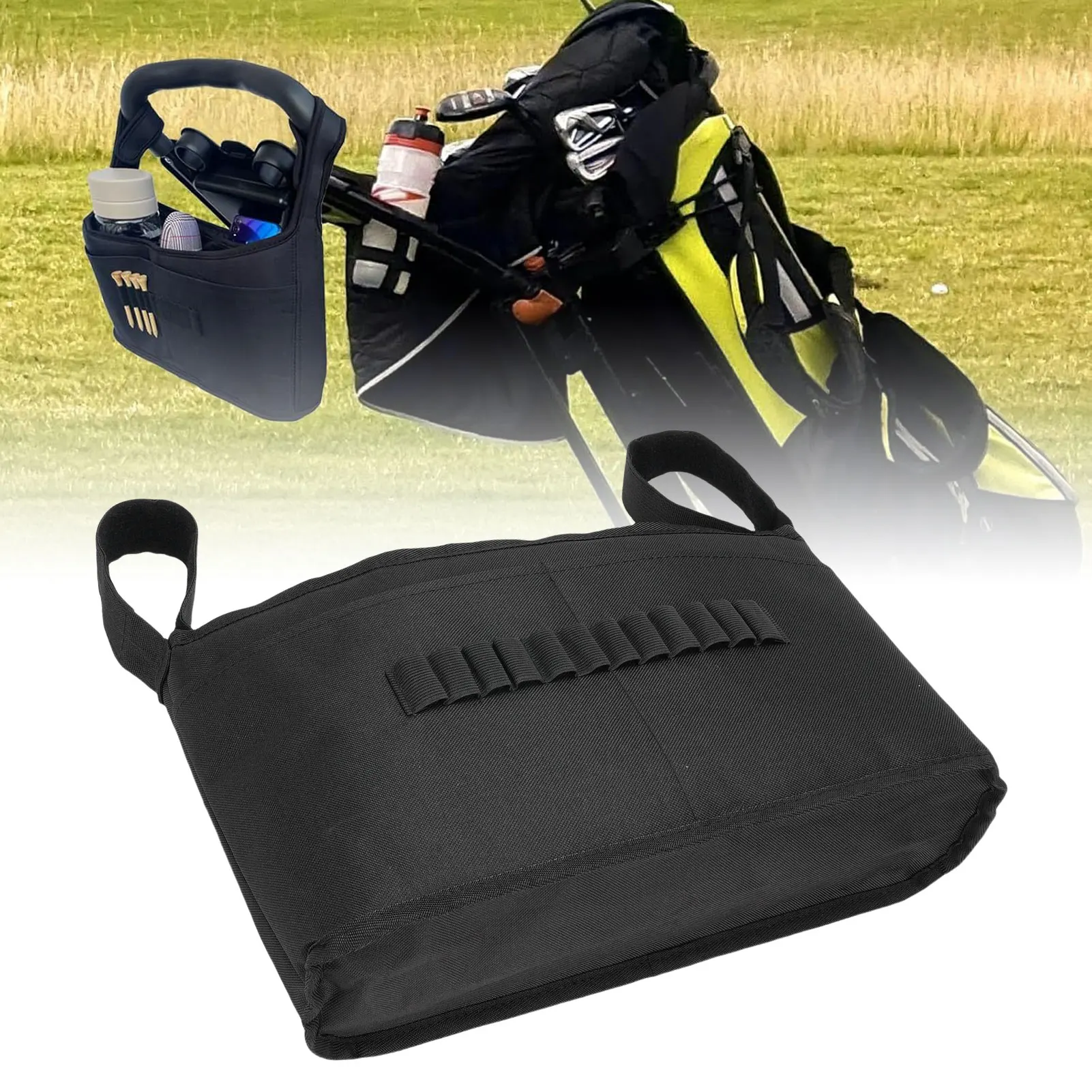 Bolsa multifunción para carrito con portabebidas Oxford - imagen 4