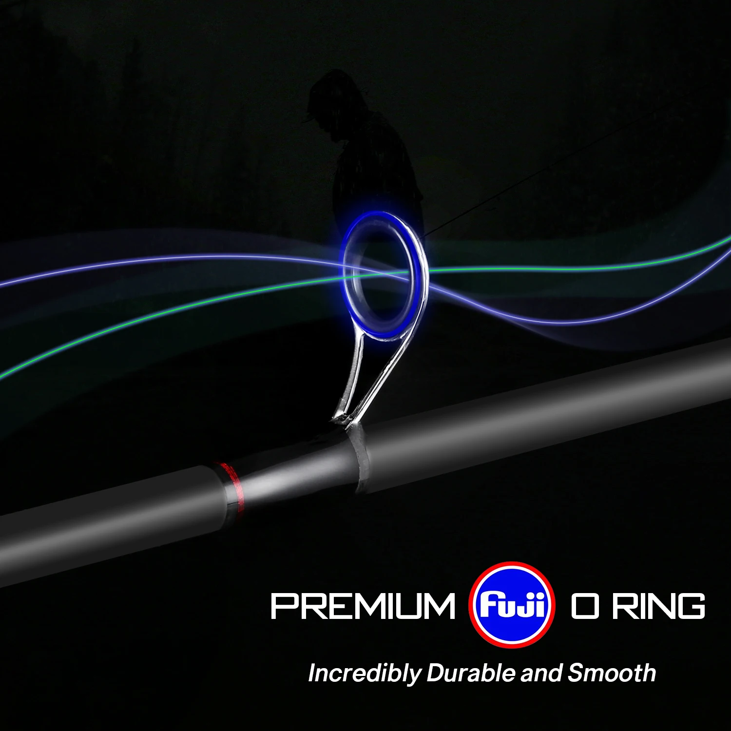 SeaKnight-caña de pescar serie Kraken, 2,4 M, 2,1 M, 1,98 M, guía FUJI, caña de pescar L ML M MH Power 30 + 40T, caña de fundición giratoria de carbono - imagen 2