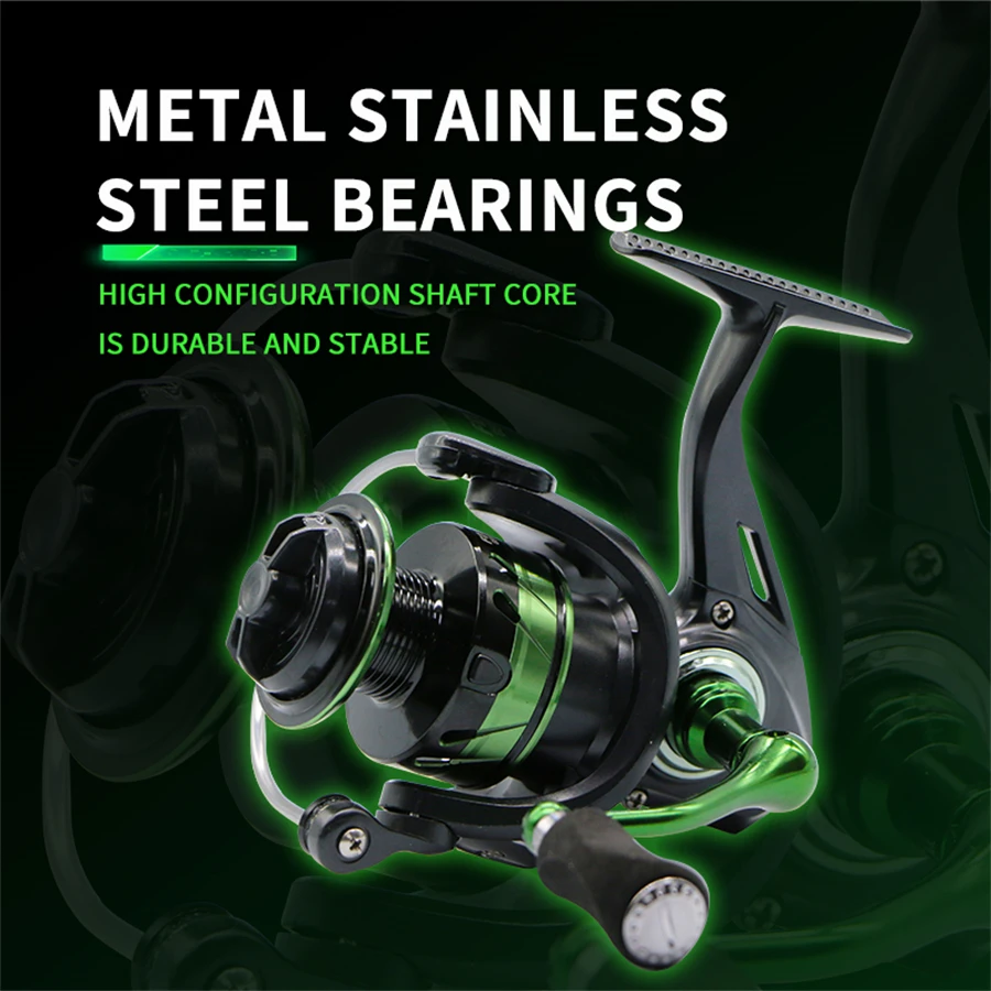 RYOBI-carretes giratorios RANMI FD, bobina de Metal de alta velocidad, arrastre máximo de 8KG, 5,0: 1, para pesca en agua salada y dulce - imagen 4