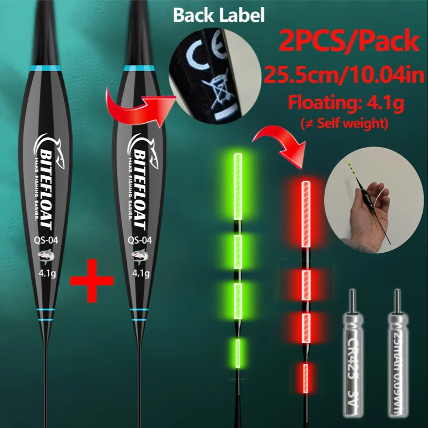 Flotador luminoso Bite Float para pesca nocturna en roca - imagen 2