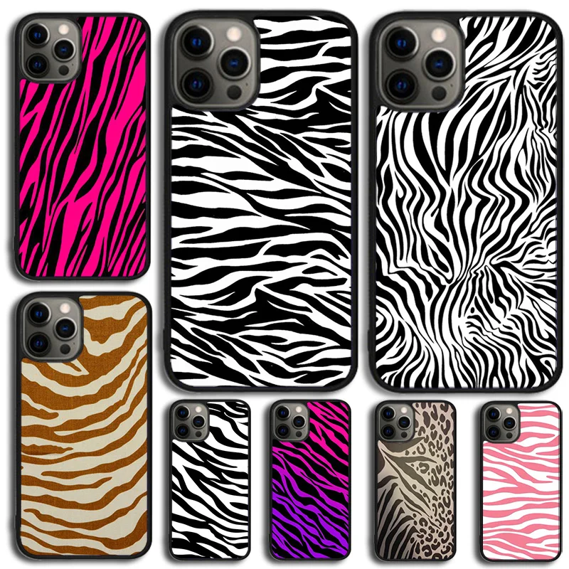 Funda de silicona con estampado de cebra para iPhone 17 Air - imagen 4