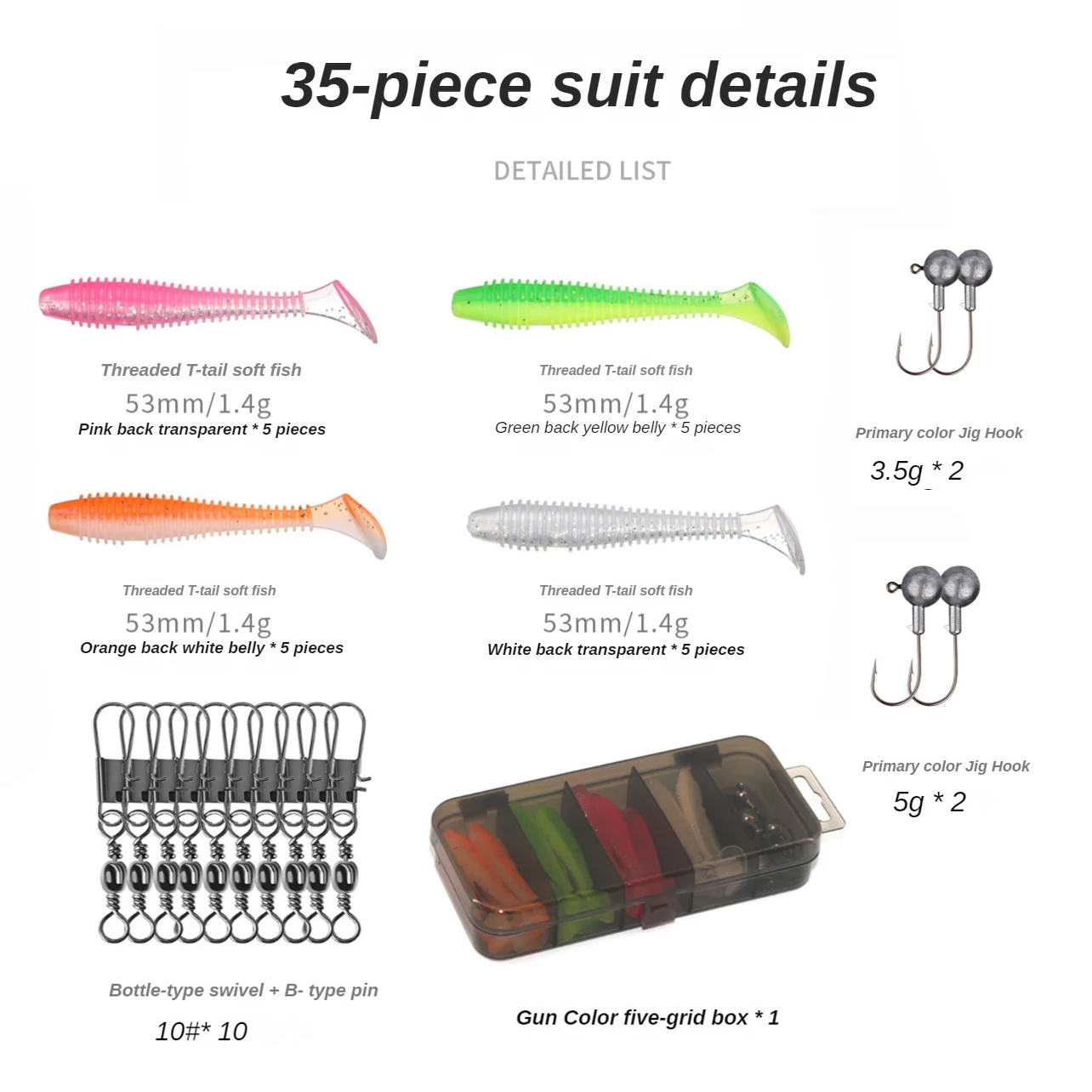 35 Pieces Set