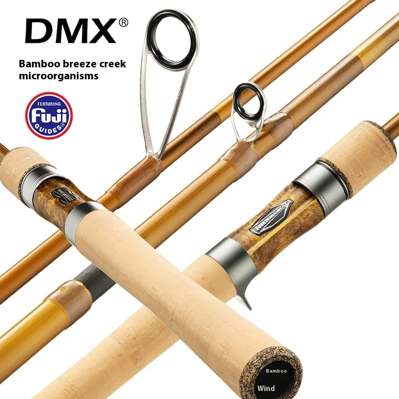 Cañas Fuji DMX portátiles 4 secciones microejección