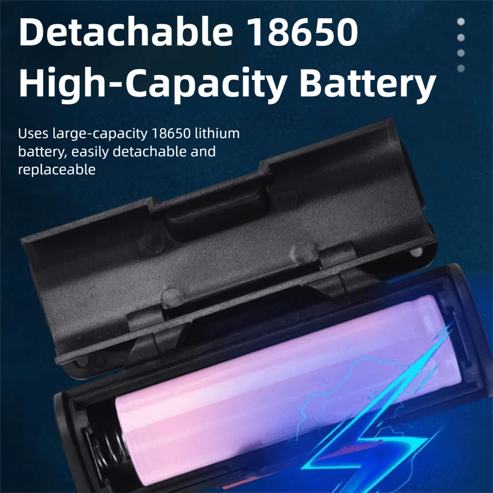 Linterna frontal LED recargable por USB, luz de doble fuente montada en la cabeza, impermeable, desmontable, para acampar, pescar, senderismo - imagen 4