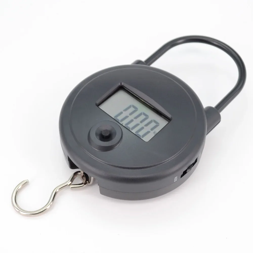 Báscula de pesca electrónica báscula Digital portátil gancho para colgar máximo 30kg Kgs y libras - imagen 4