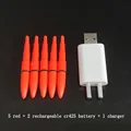 red A and 1 charger