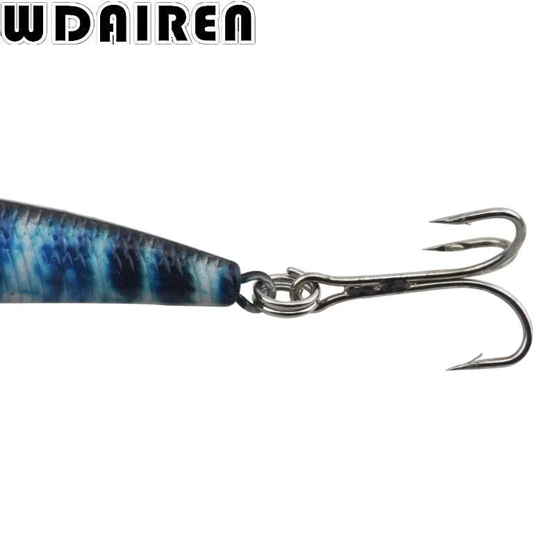 Señuelo de Pesca Minnow, anzuelos duros con láser Artificial, manivela Wobblers, aparejos de Pesca, Crankbait, 7,5 cm, 4,6g, 1 ud. - imagen 4