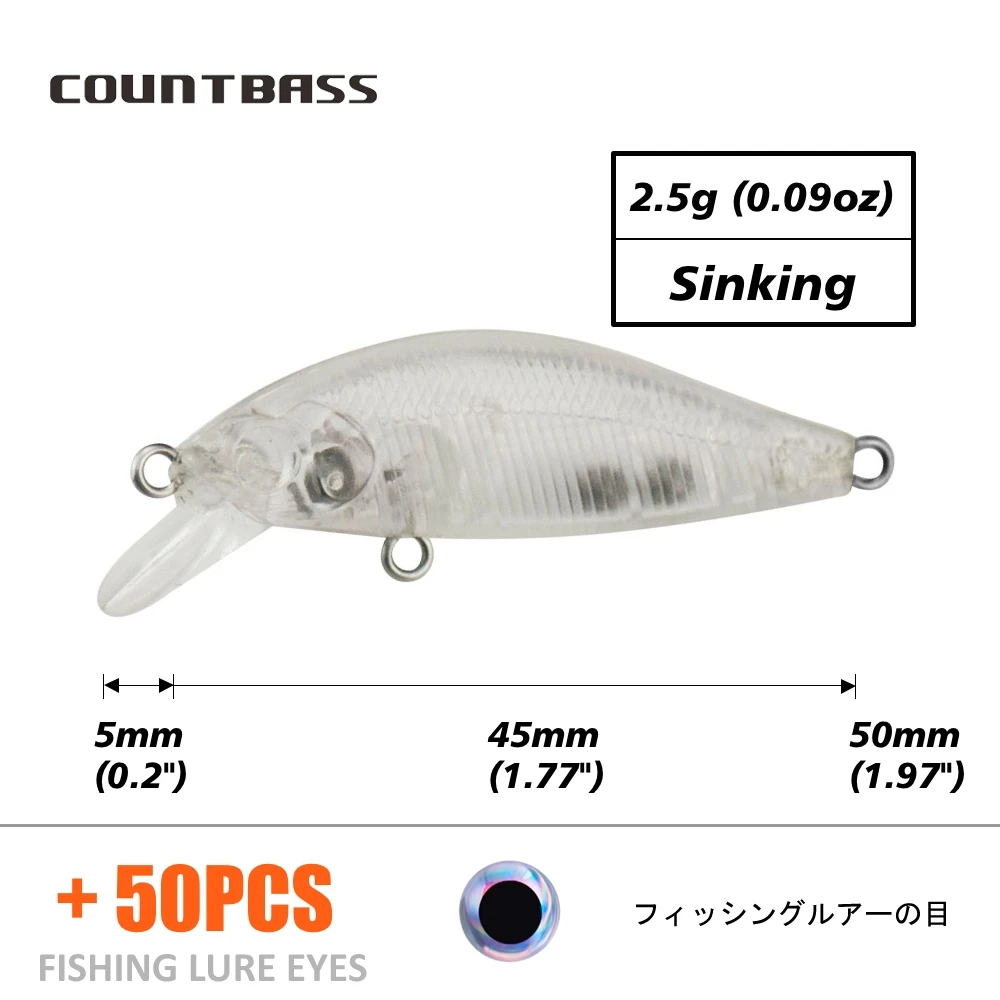 Blank Lure With Eyes