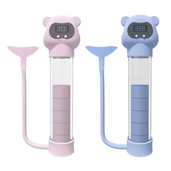 Entrenador de mancuernas de resistencia ajustable, transpiración profunda, práctico expansor de capacidad pulmonar, diseño ergonómico con contador