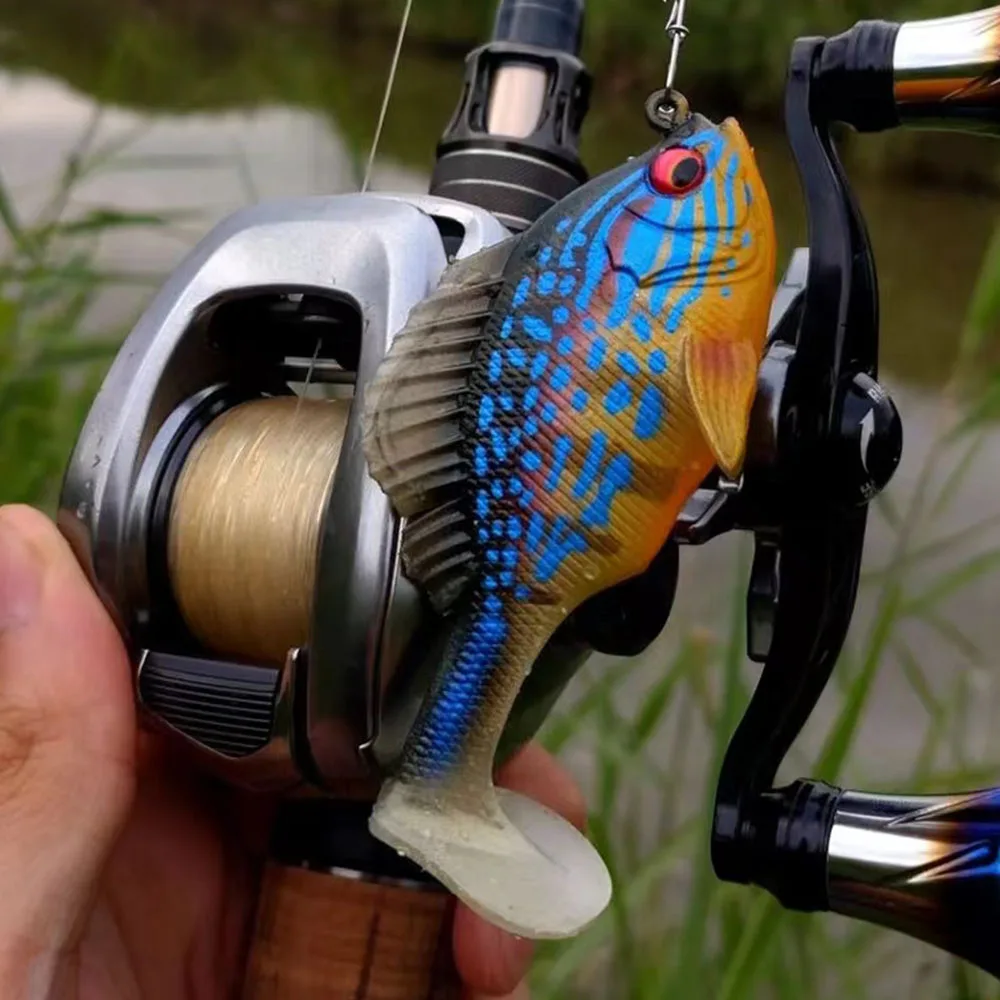 Señuelo Artificial para pesca en agua salada, cebo suave de 18g y 24g, Swimbait para perca de lubina, Zander Glide - imagen 3