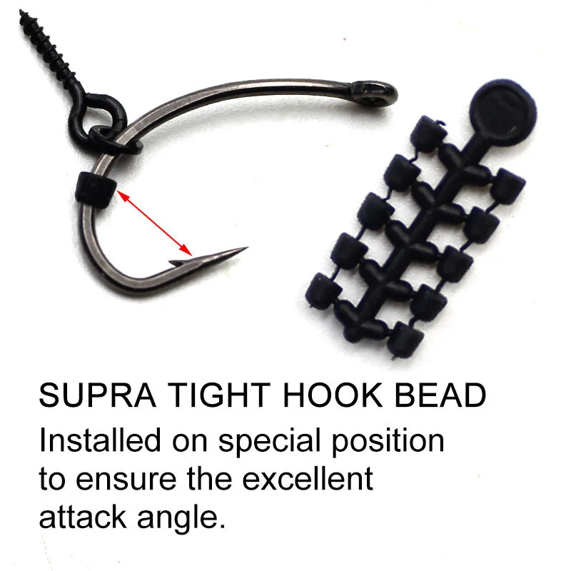 Kit accesorios montajes carpa: D-rig, hair rig y Zig rig - imagen 3