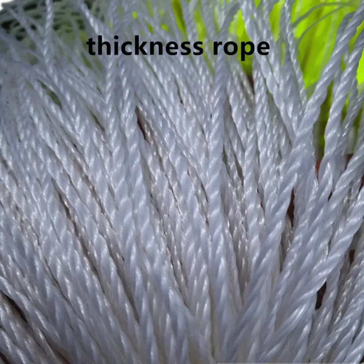 POUI COME DREAM Monofilamento Nylon Red de pesca Fregadero 3 capas Amarillo Fortalecedor Red Trammel, Profundidad 1,2 m-2 m, Longitud 40 m, Malla 30 mm-60 mm - imagen 4