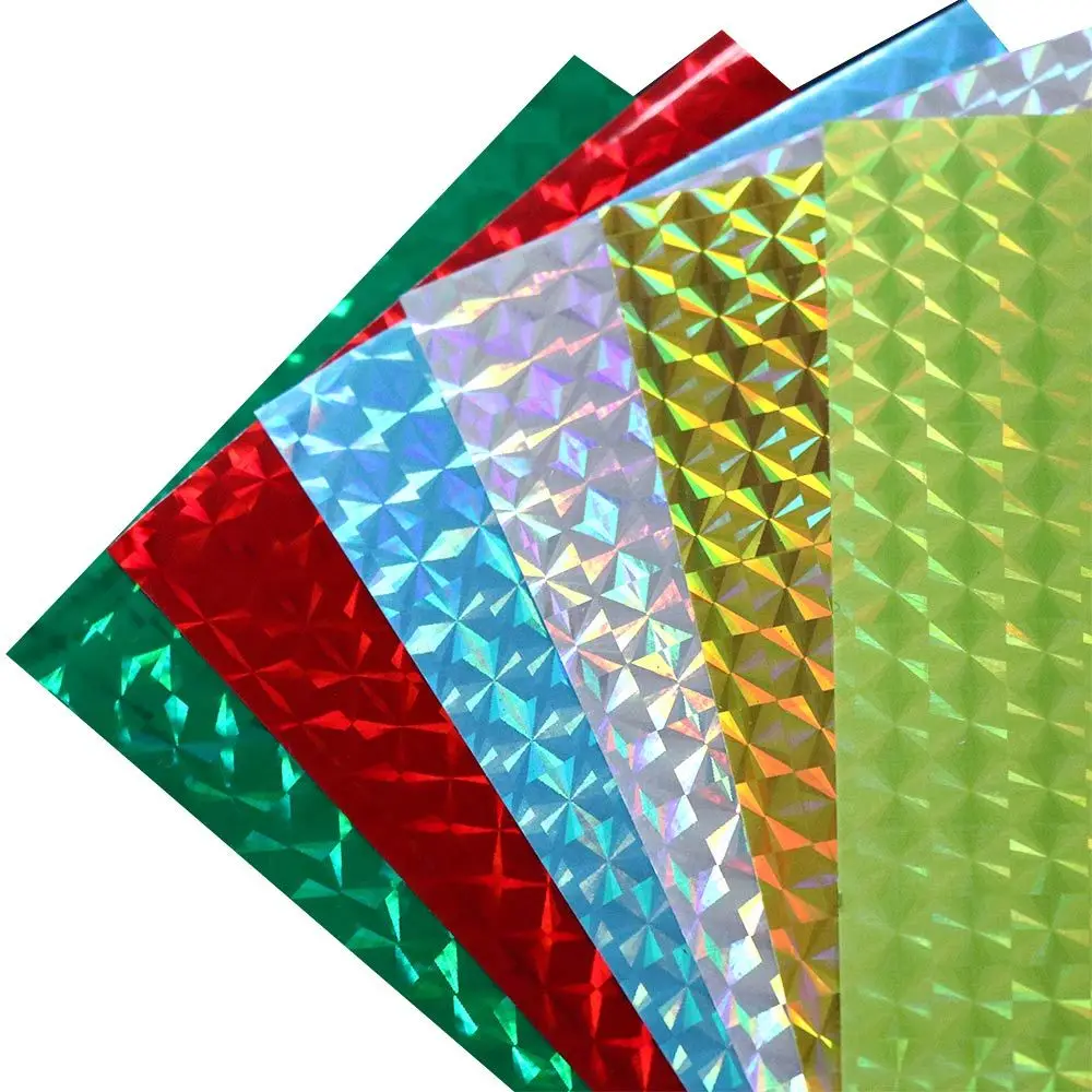 Película adhesiva holográfica de cebos artificiales, pegatinas de Señuelos de Pesca, cinta para hacer Señuelos de Pesca - imagen 3