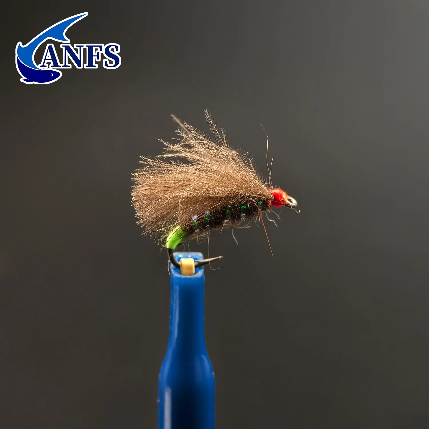 ANFS Moscas CDC Sedge para Pesca a Mosca – Egg Laying Rusty - imagen 3