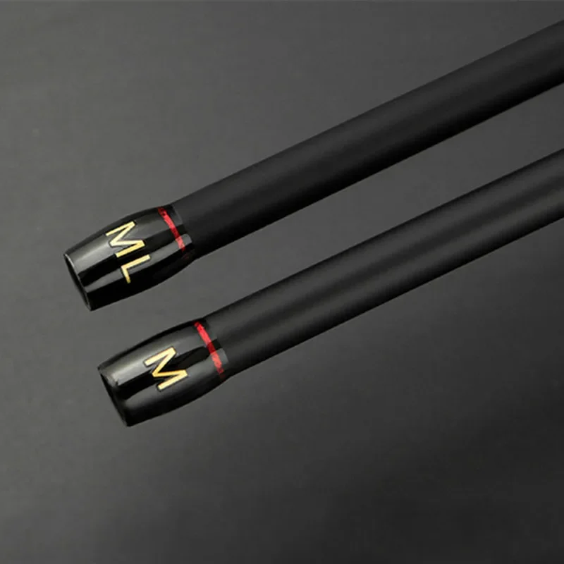 Caña de pescar ultraligera de fibra de carbono, señuelo de fundición giratoria, peso de cebo, 4-20g, 2 puntas (ML/M), 2 secciones - imagen 5