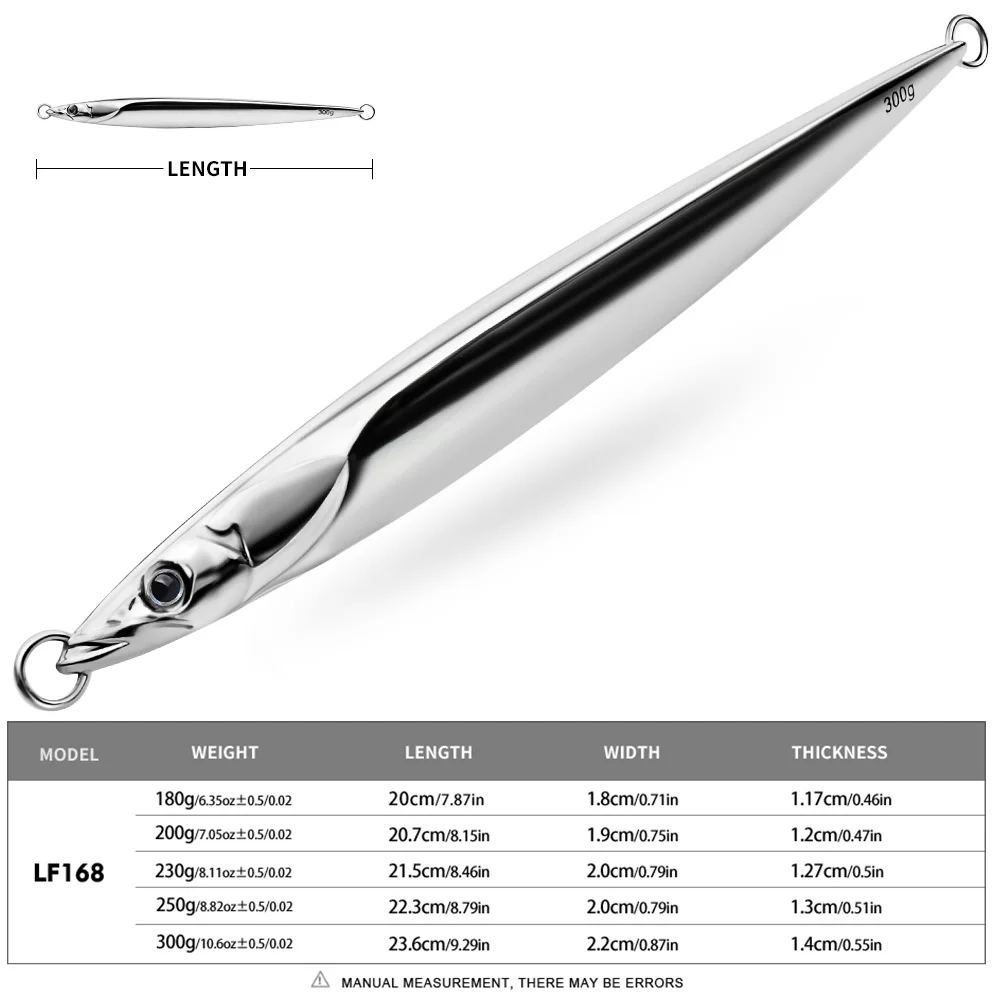 PROBEROS 1 Señuelo de Pesca Metálico, Señuelos de Pesca de Alta Calidad, Favoritos de los Capitanes, Cucharas Brillantes para Agua Salada, Perfectas para Jigging - imagen 2