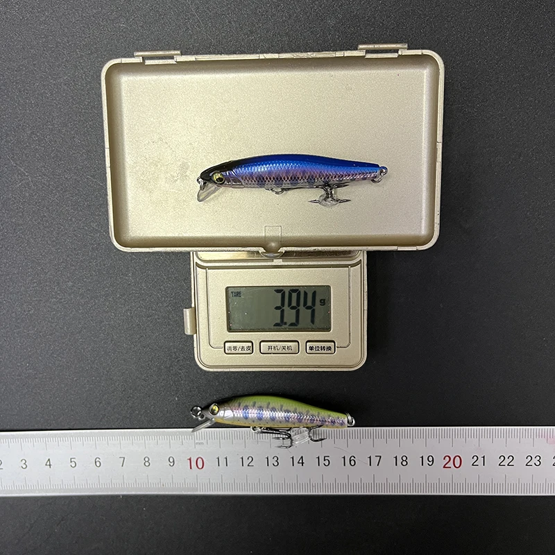 58mm 3,9g Mini Señuelos de Pesca de pececillo hundido Pesca Wobblers para Peche Bass cebo duro Artificial Jerkbait trucha Swimbait aparejos - imagen 5