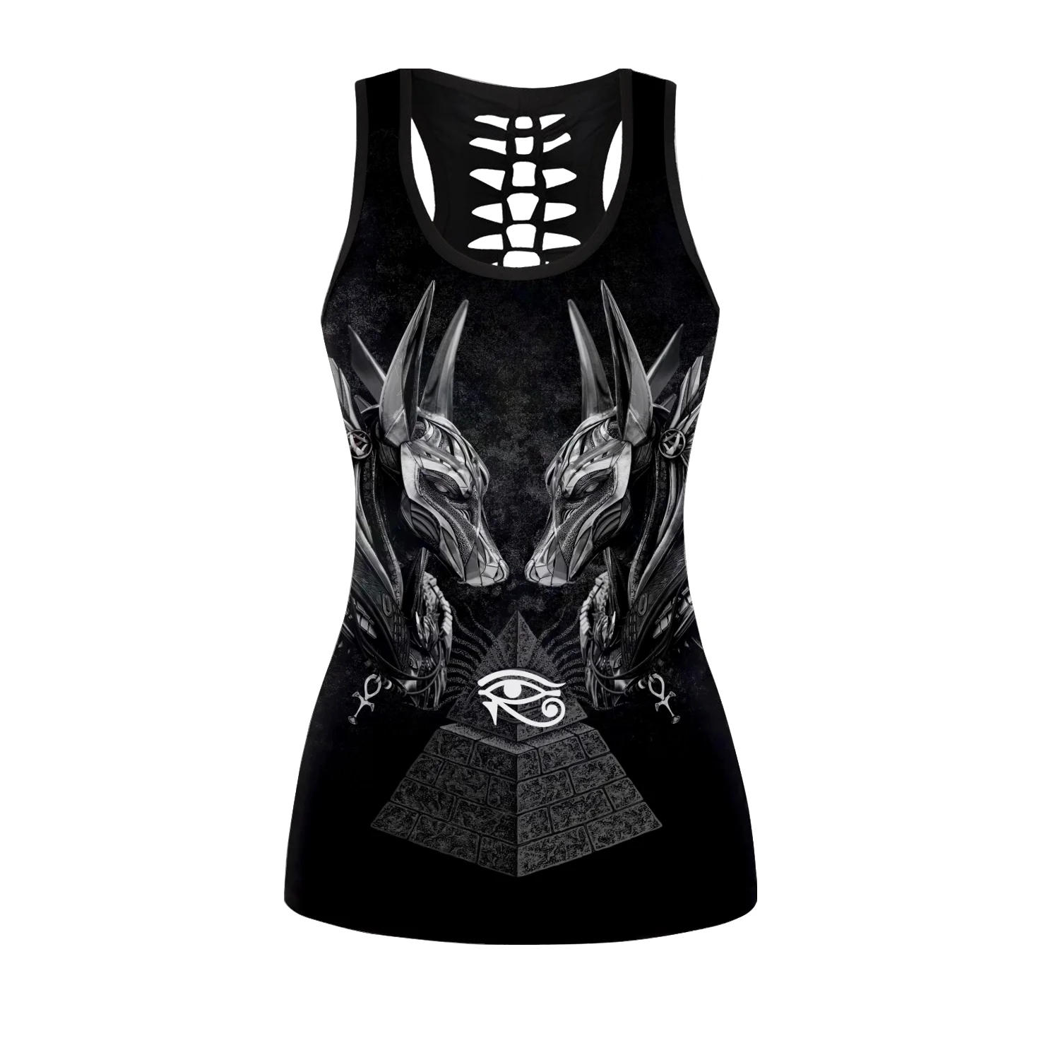 Horus Eye LKB-36 Conjunto deportivo mujer Anubis 3D estampado - imagen 5